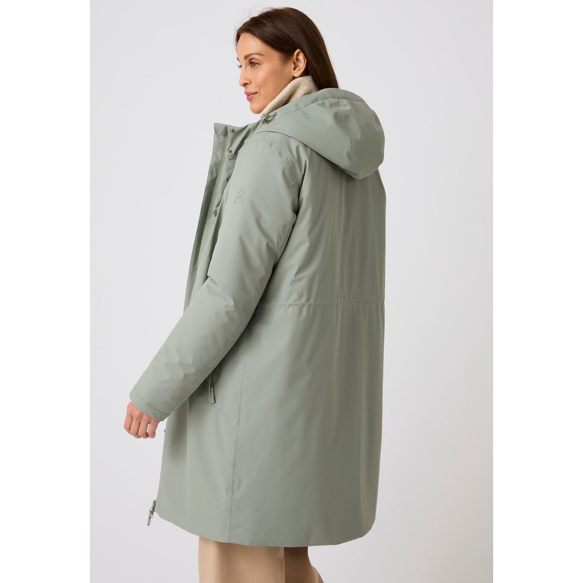 Parka RainProtect Thermolactyl vert, DAMART