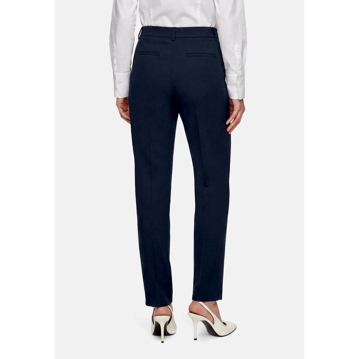 Pantalon business à plis repassés dark sky, BETTY BARCLAY