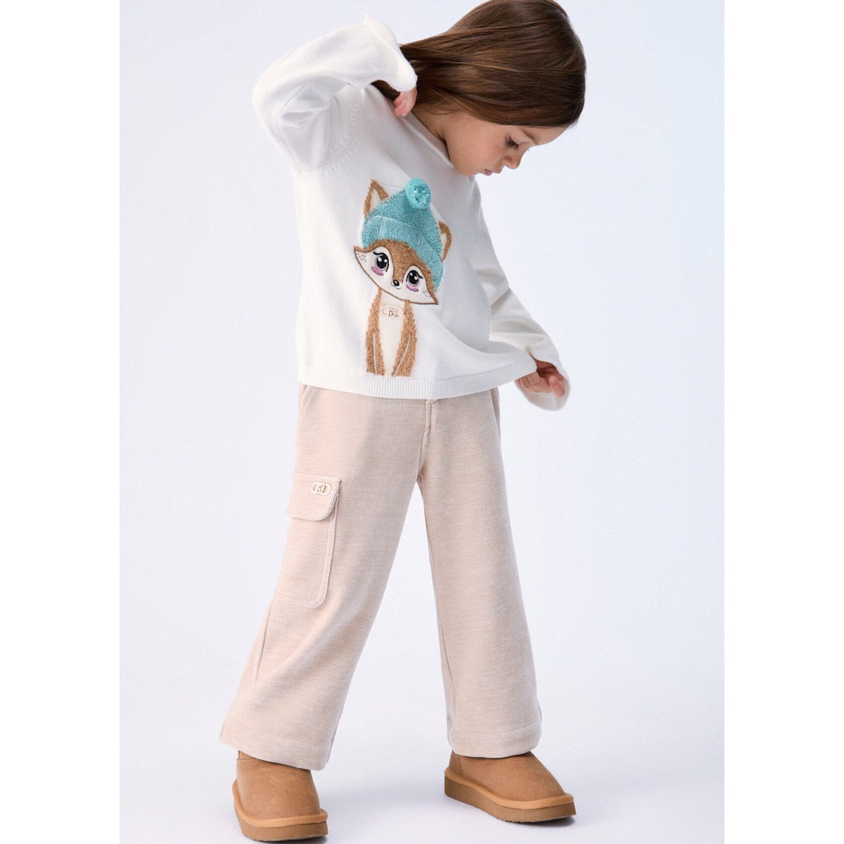Pantalon en velours beige, LIU JO