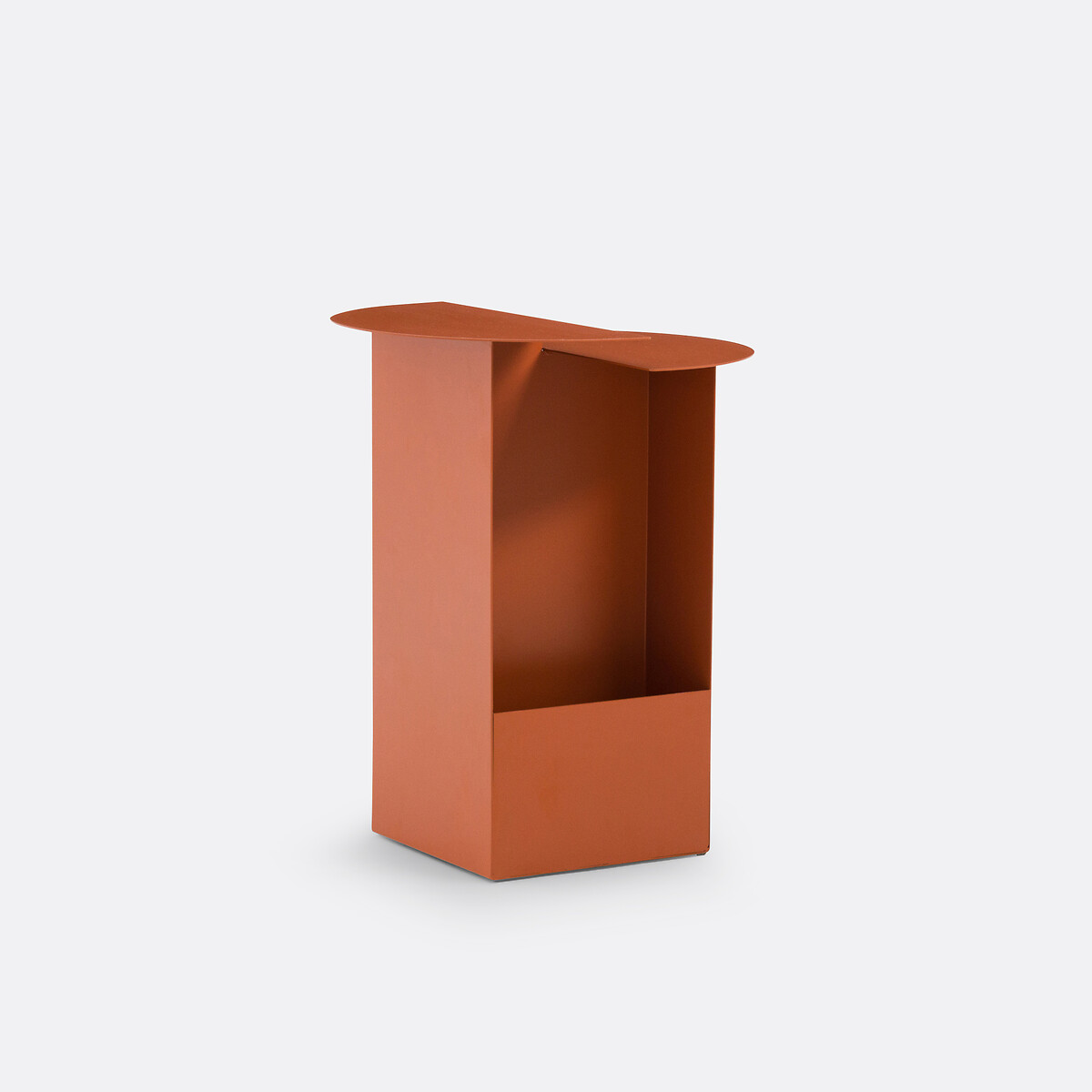 Chevet en métal acier, Alessio terracotta, LA REDOUTE INTERIEURS