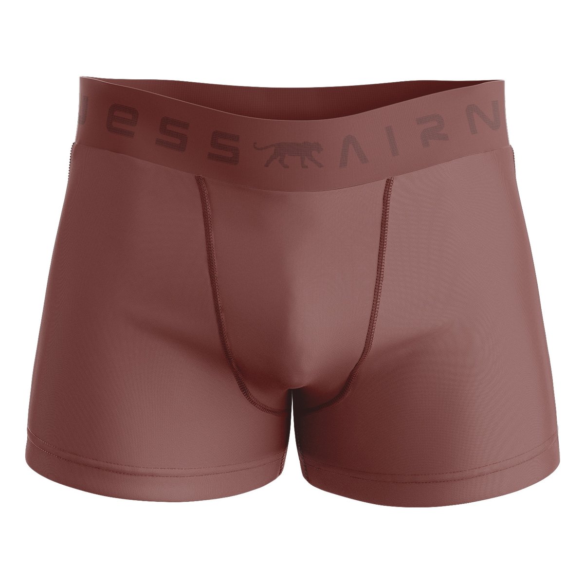 Lot De 3 Boxers Coton bleu marine/bleu pâle/bordeaux, AIRNESS