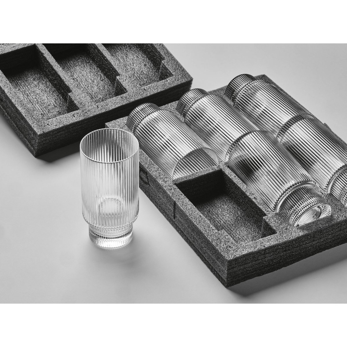 Gobelet 38cl LINJE - 6 pièces transparent, BJORN