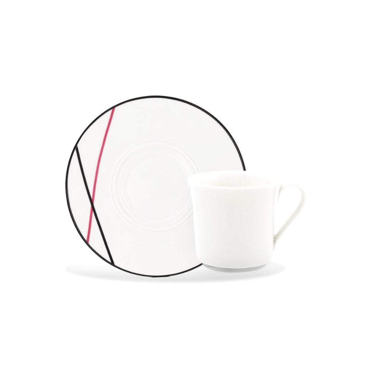 Coffret 6 services à thé BISTROT couleur unique, LAGUIOLE