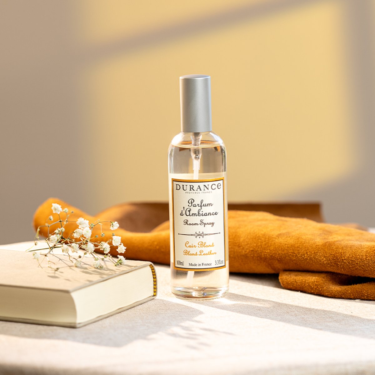 Parfum d'ambiance CUIR BLOND couleur unique, DURANCE