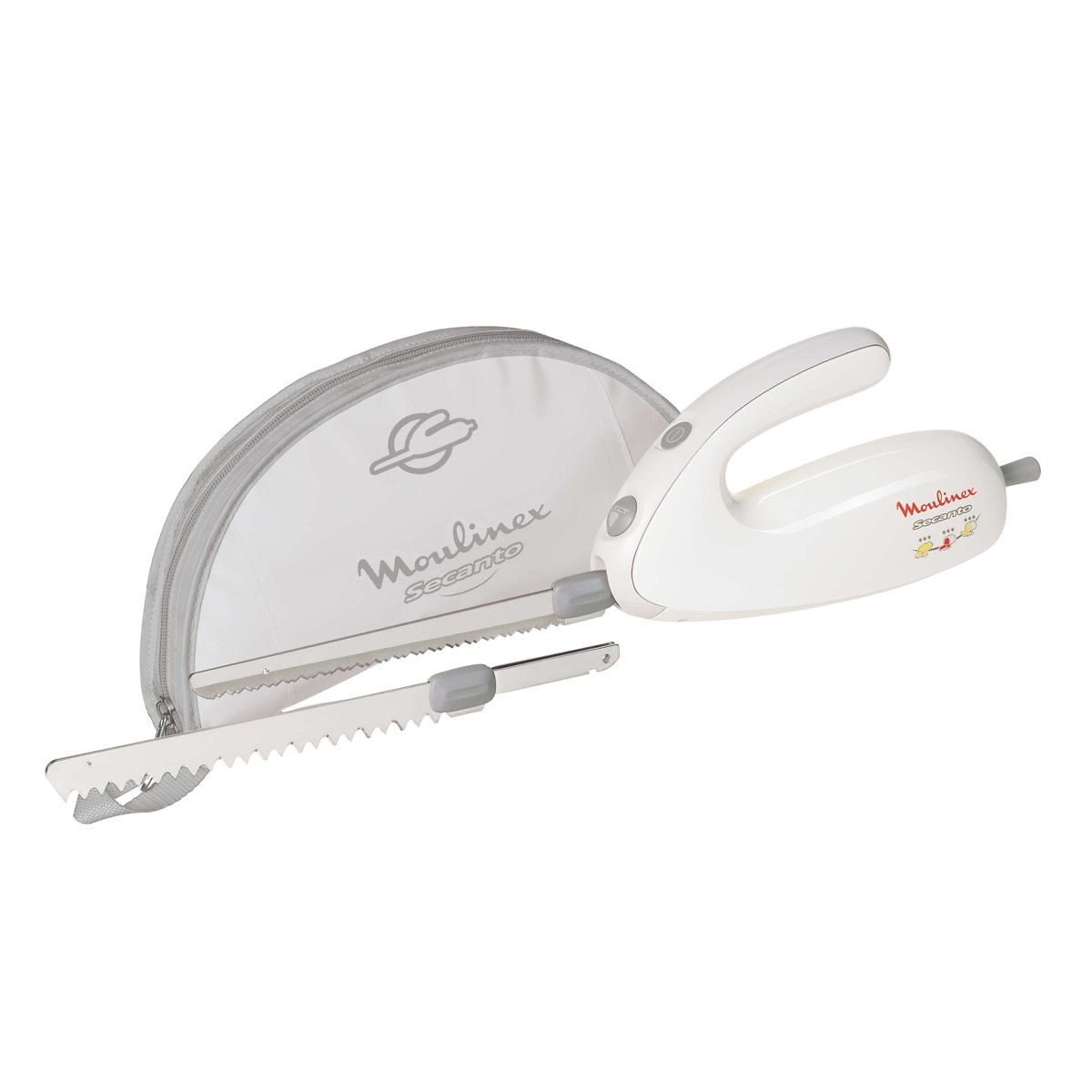 Couteau électrique Sécanto DJAC41 blanc, MOULINEX