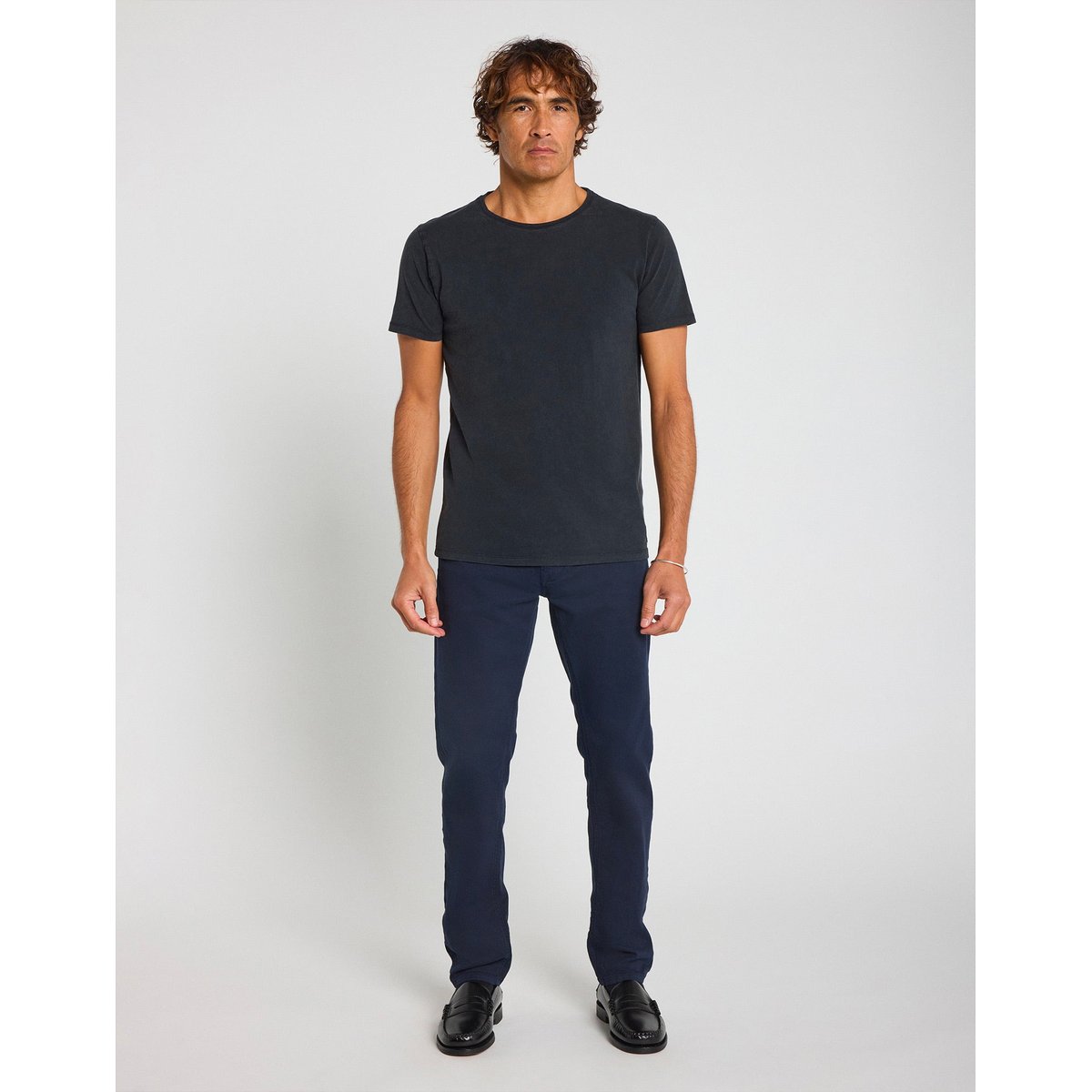 PANTALON CHINO INDIGO25 bleu, PULLIN