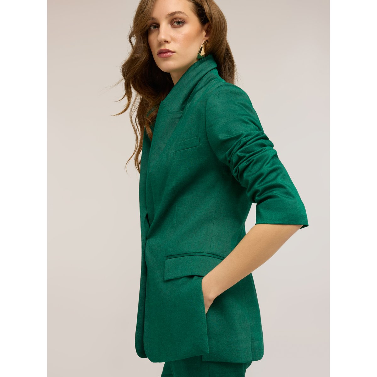 Blazer croisé vert, MOTIVI