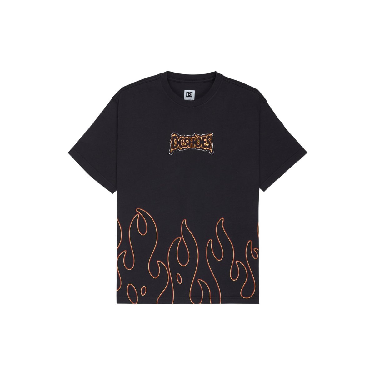 T-Shirt manches courtes. noir black, DC SHOES