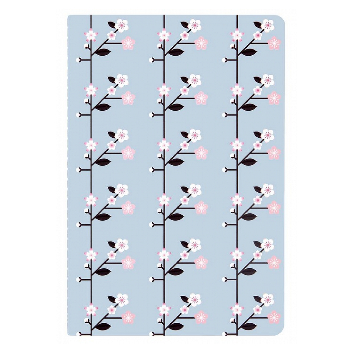 Lot de 2 bloc a notes Sakura DIN A5 couleur unique, RICO DESIGN