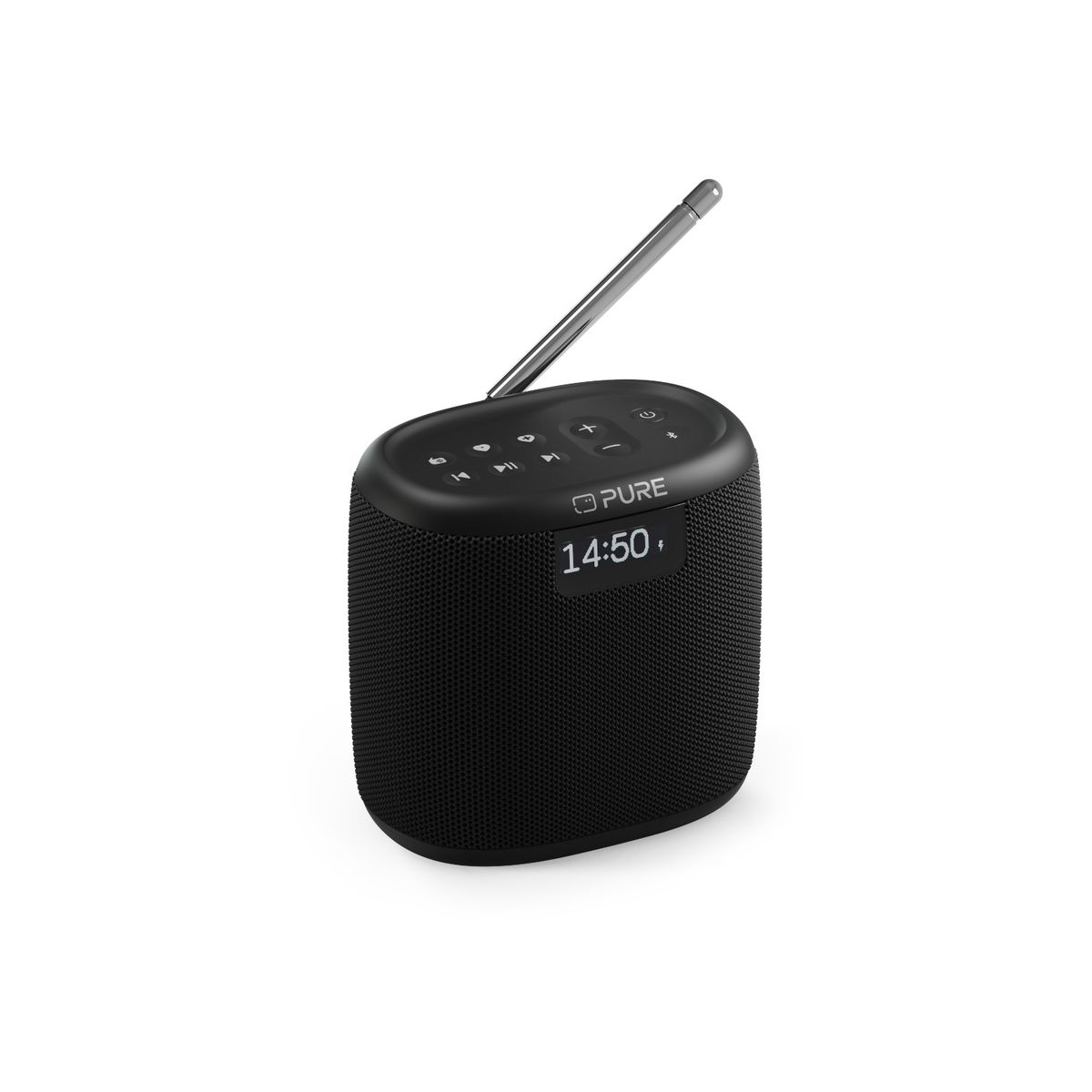 Radio DAB Woodland Mini Black couleur unique, PURE