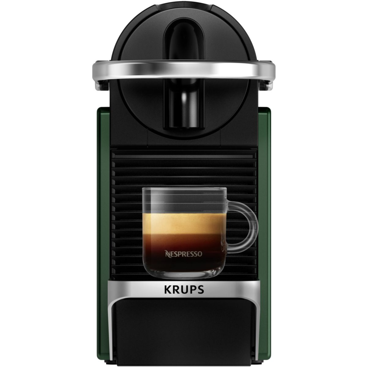 Nespresso Pixie Redesign - Vert couleur unique, KRUPS