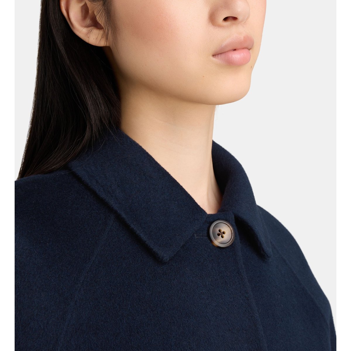 Manteau long olinda double face bleu marine, JODHPUR
