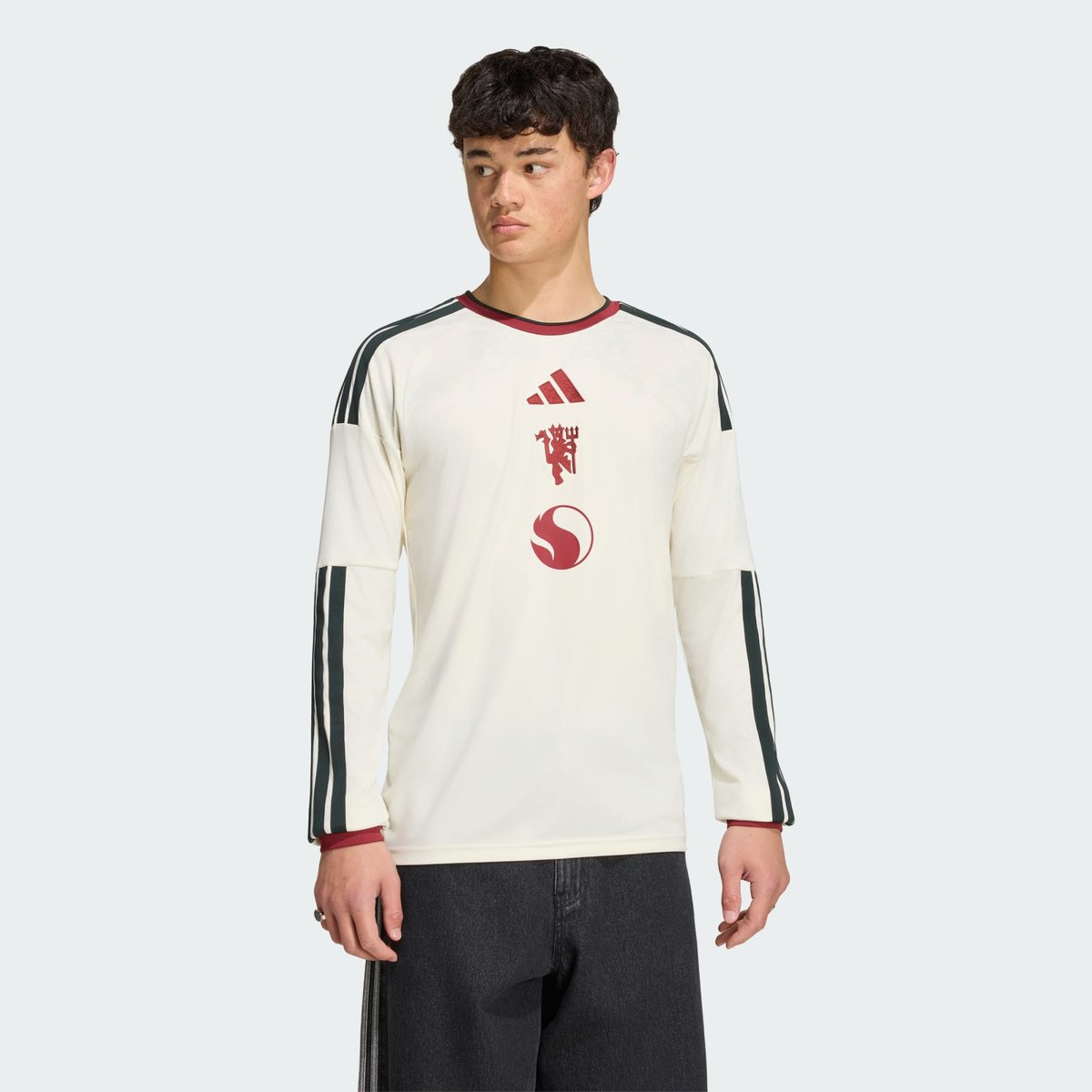 Maillot Manches Longues Third Manchester United 26/27 Maillot Manches Longues Third Manchester United 26/27 ivory, adidas Performance