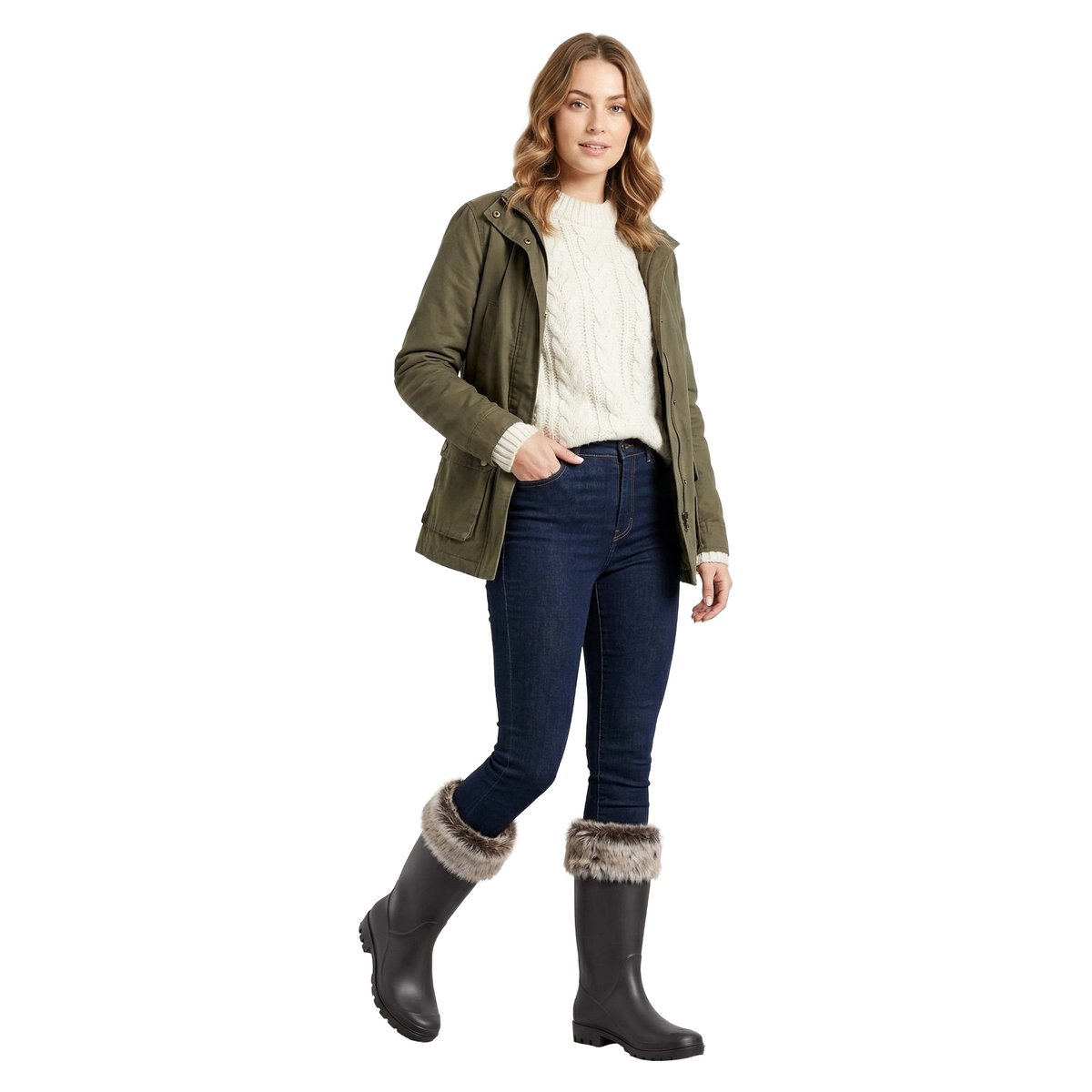 Bottes de pluie beige, MOUNTAIN WAREHOUSE