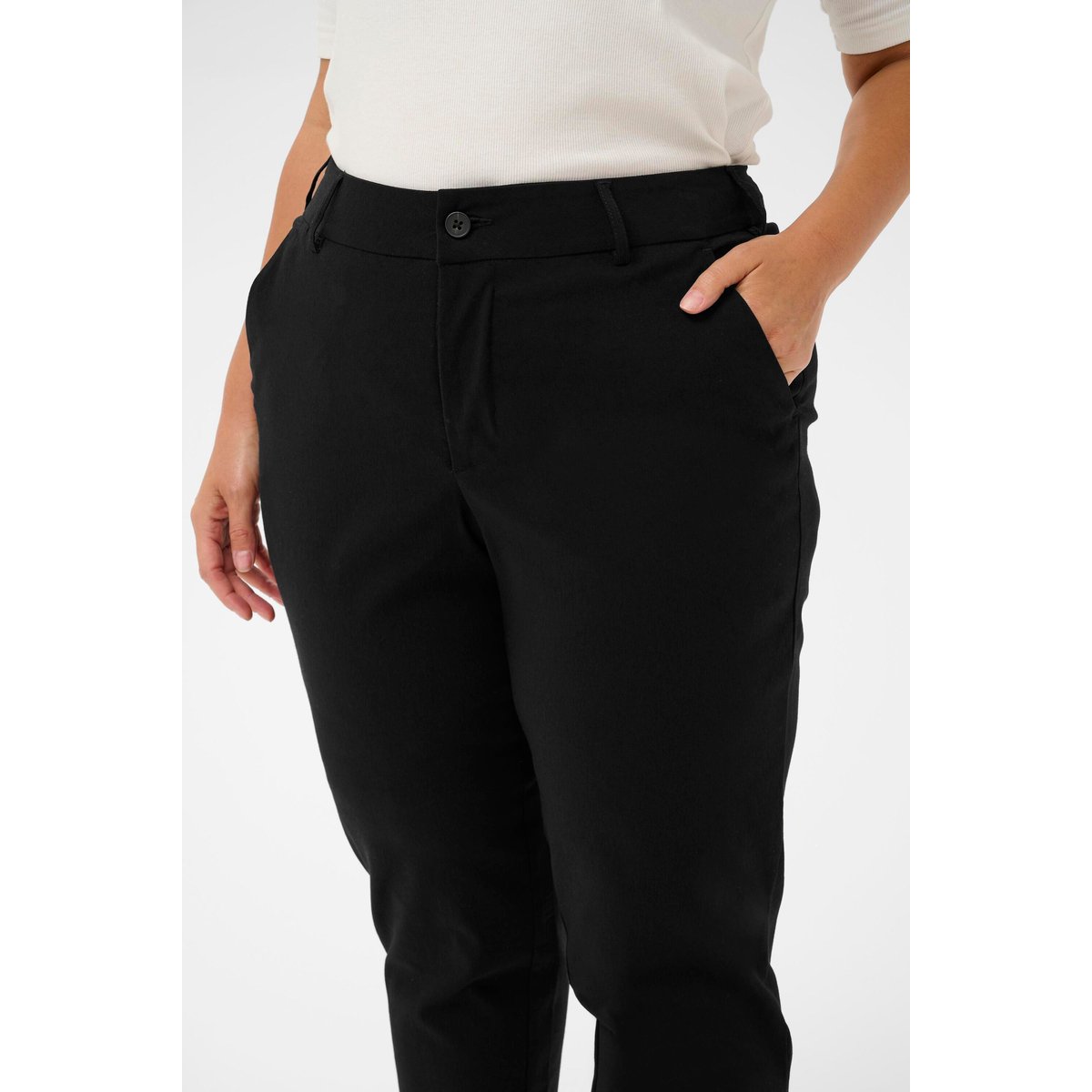 Pantalon de costume noir, KAFFE CURVE