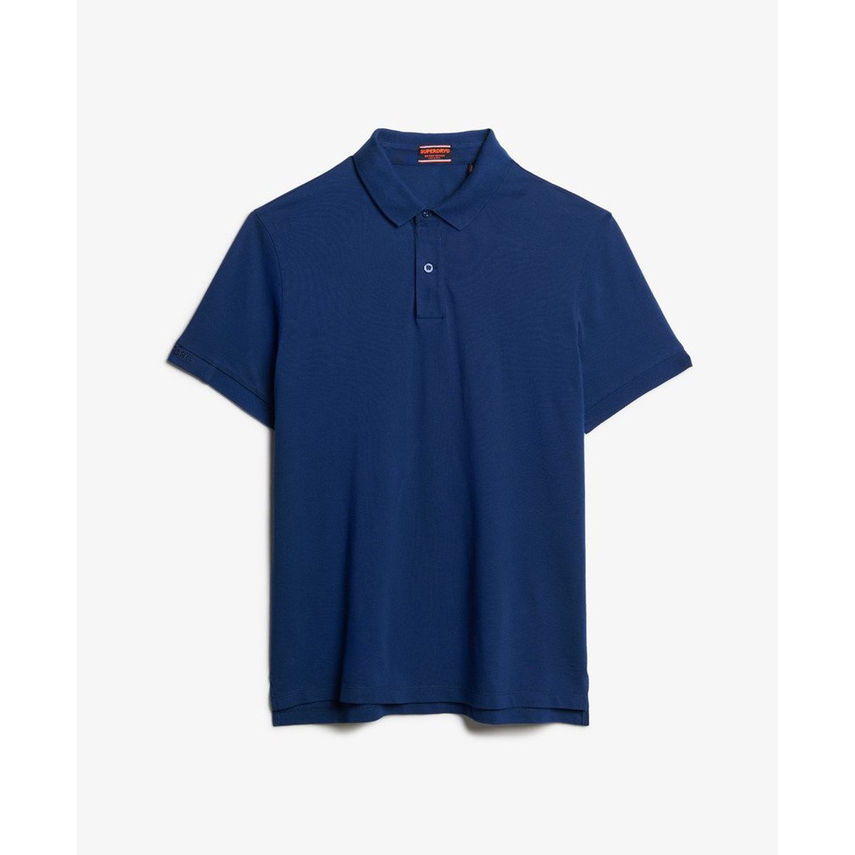 Polo City Pique Coupe Décontractée bleu moyen pilote, SUPERDRY