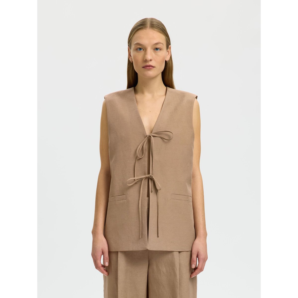 Gilet Sans Manches white pepper, SELECTED