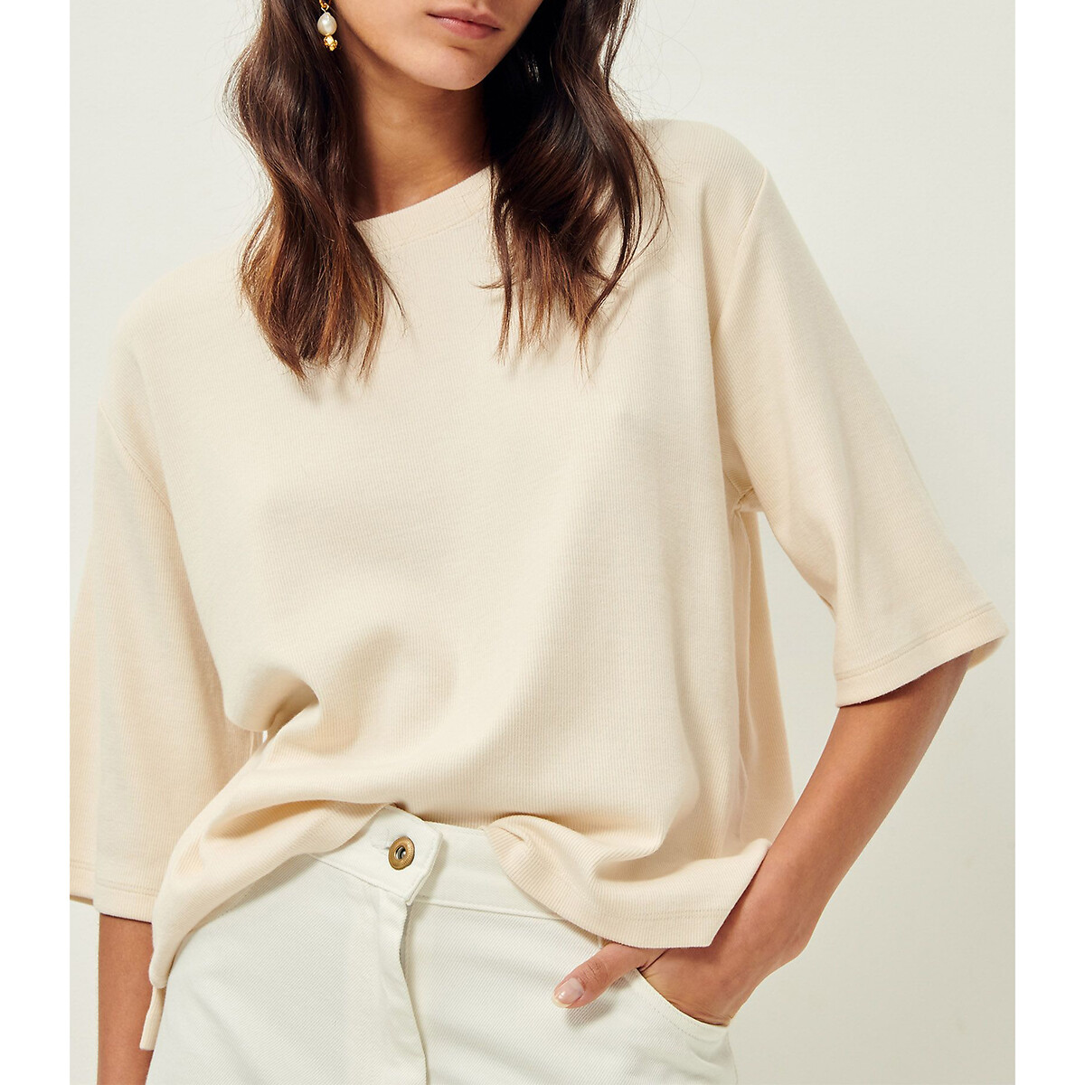 T-shirt SERGE CO ecru , SESSUN