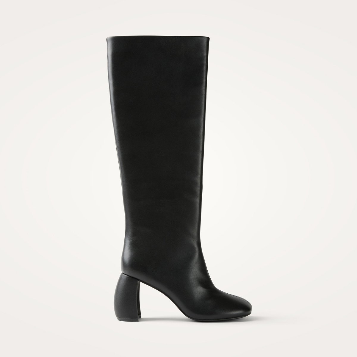 Bottes à talon demi lune LUNA High noir, VANESSA WU