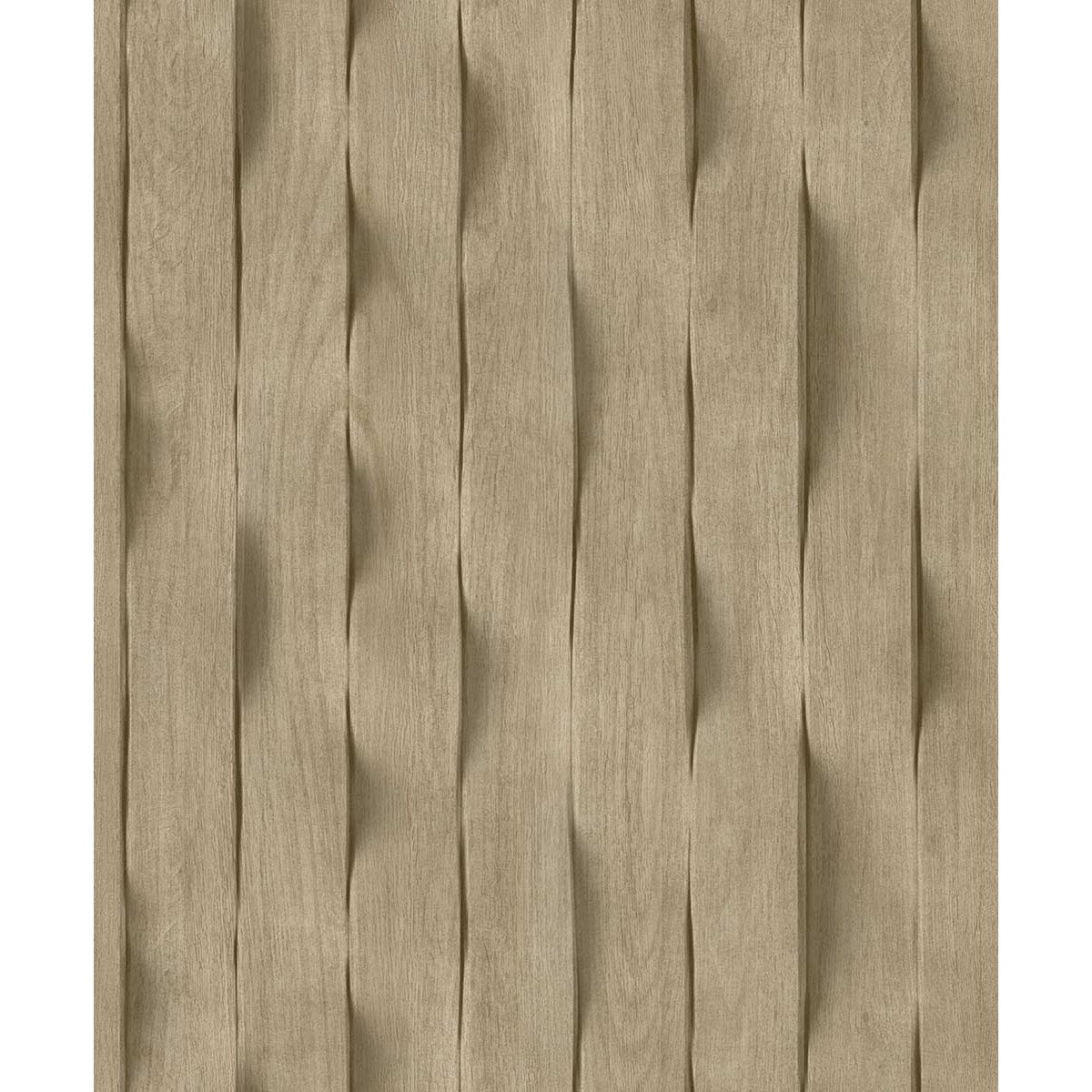 Papier peint effet pierre calcaire blanc texturé beige, HEXOA