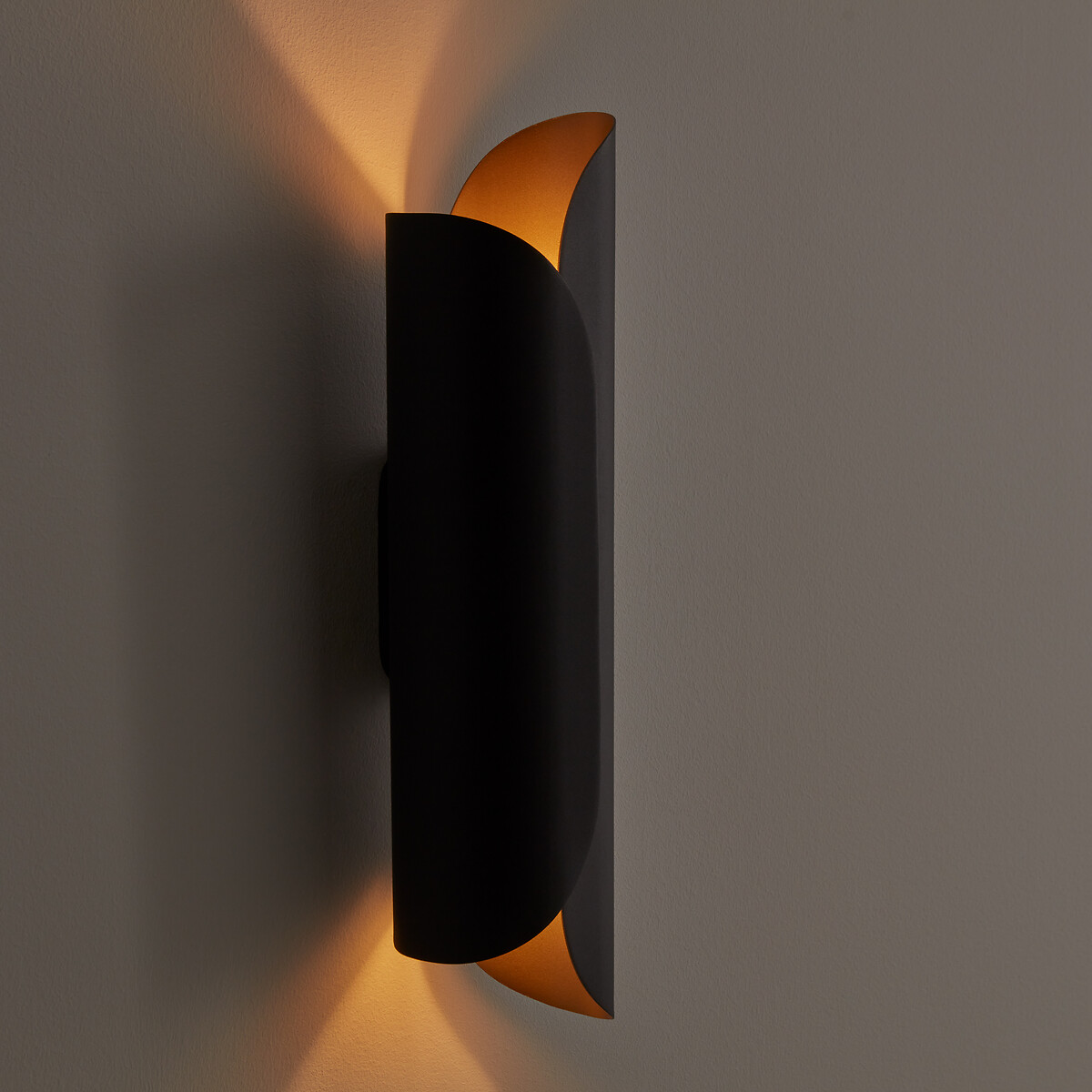 Wandlamp in metaal, Keinta zwart, LA REDOUTE INTERIEURS
