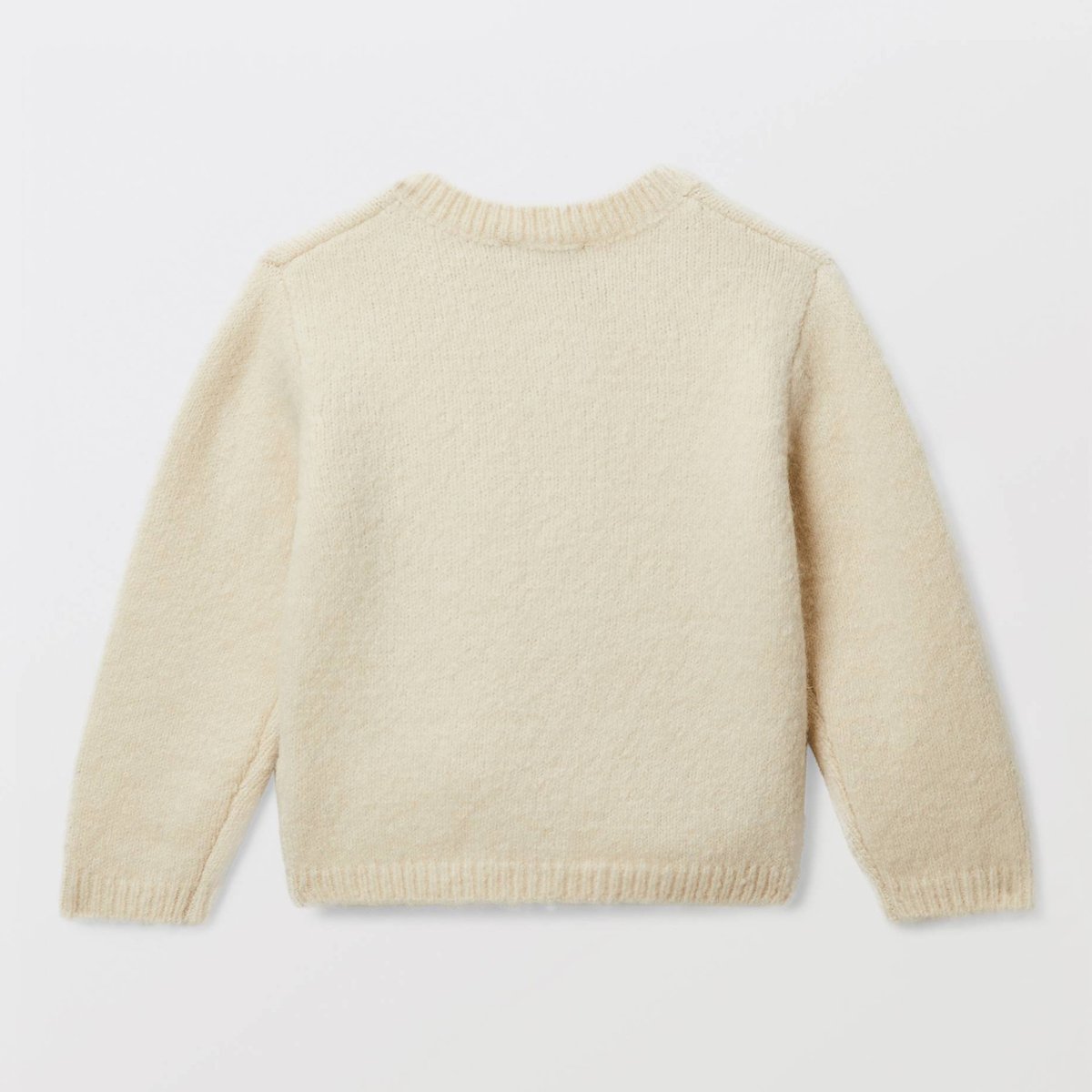 Cardigan tricot brodé white cap, BOUT'CHOU