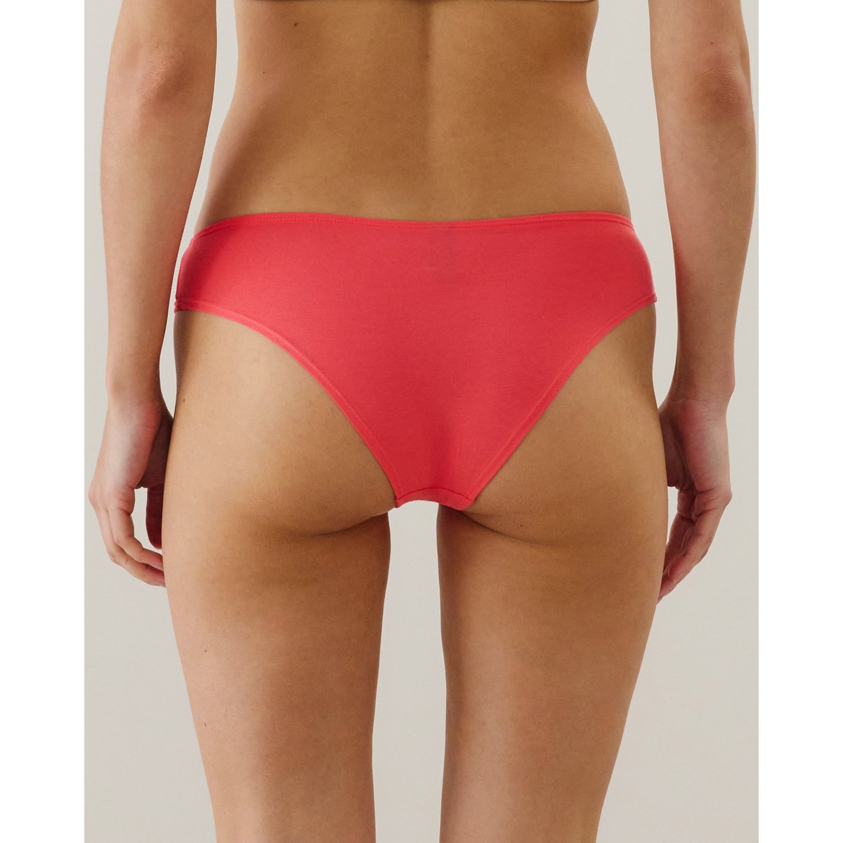 Lot de 3 culottes en coton BOTTLIZ GROOVY rouge, UNDIZ
