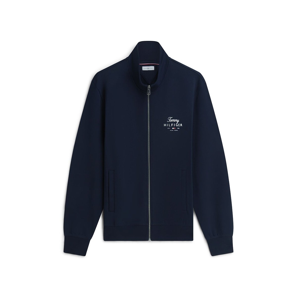 Sweat zippé bleu marine, TOMMY HILFIGER