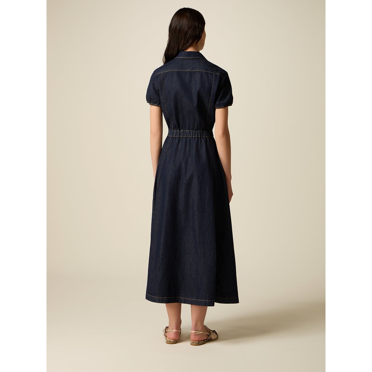Robe chemisier bleu, OLTRE
