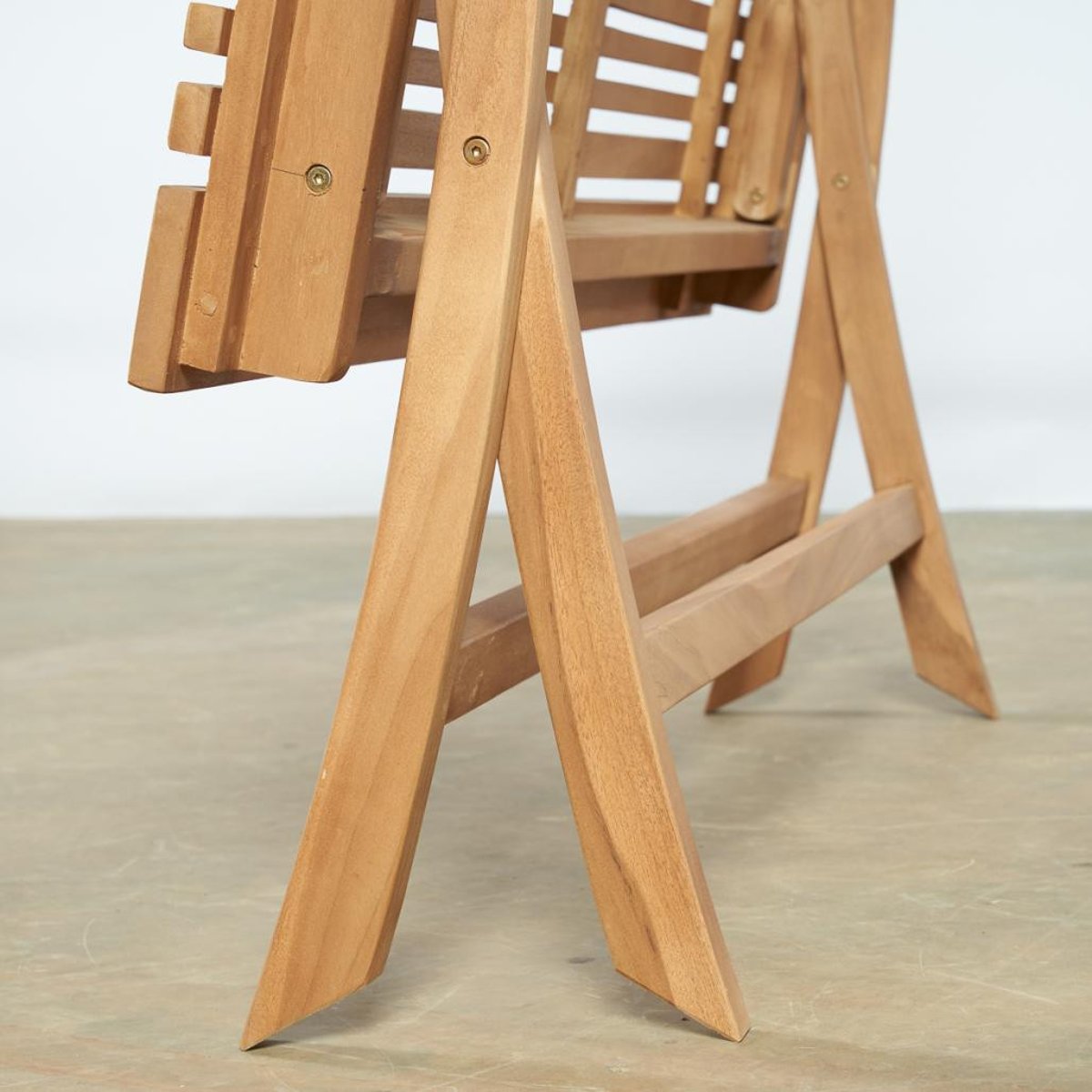 Table jardin pliante Janis naturel, WANDA COLLECTION