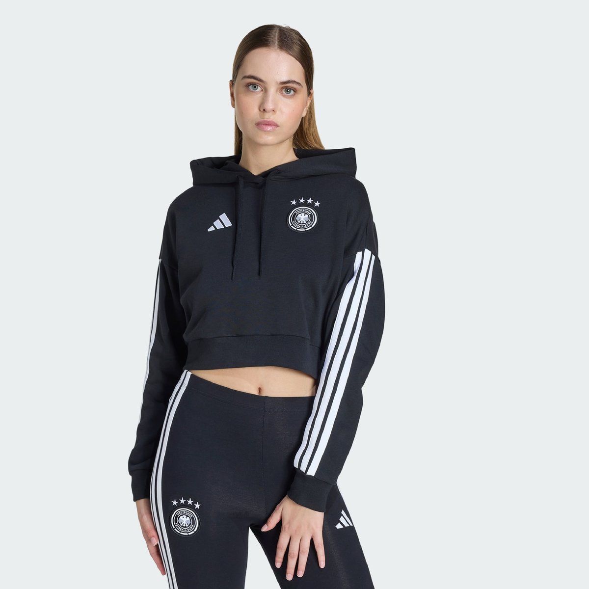 Sweat-Shirt À Capuche Allemagne Dna Sweat-Shirt À Capuche Allemagne Dna black, adidas Performance