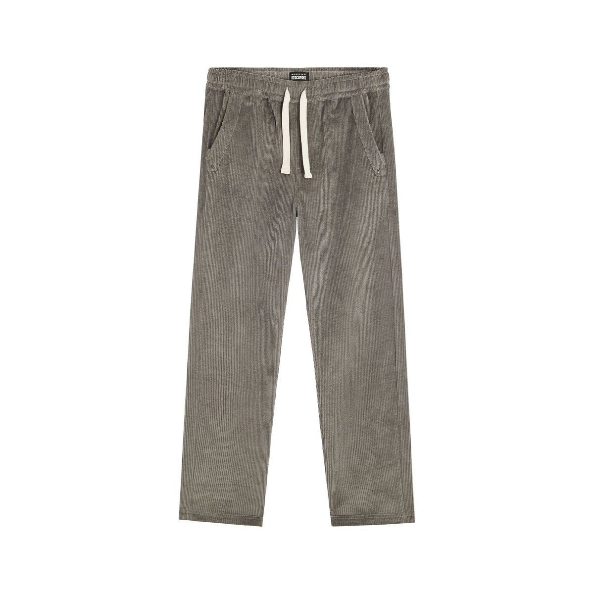 PANTALON LOOSE VELOURS ROYMOUSE gris, PULLIN