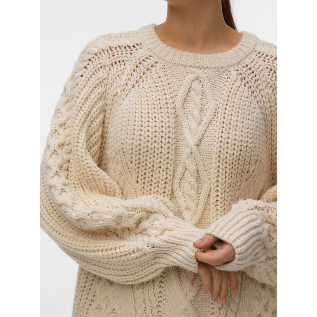 Pull En Maille birch, VERO MODA