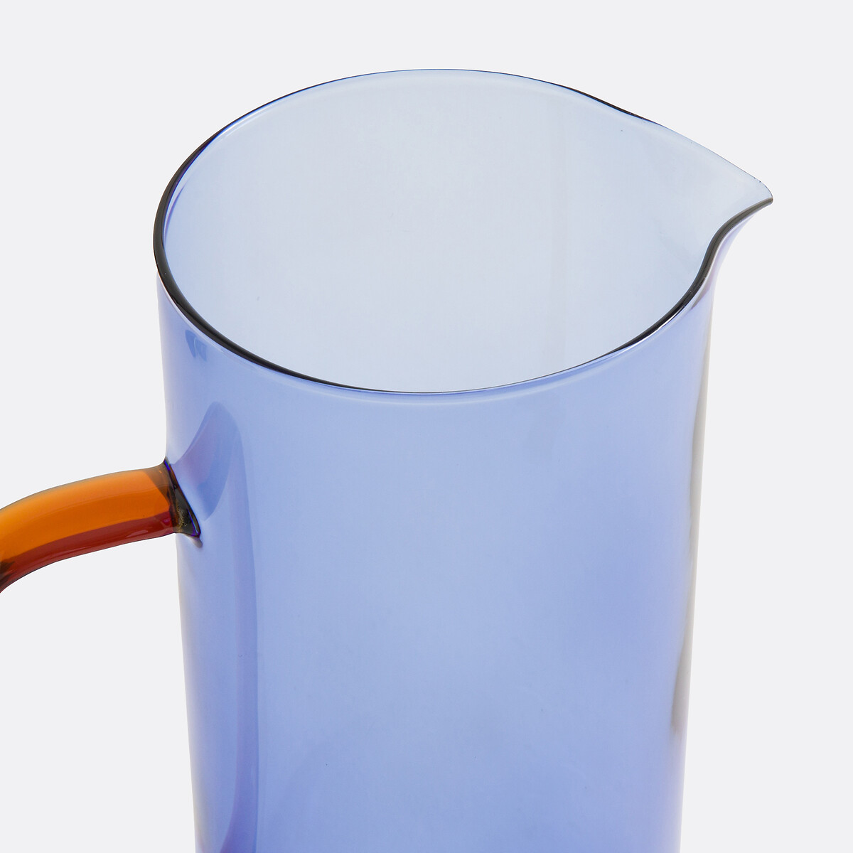 Carafe en verre, Oryn bleu/orange, LA REDOUTE INTERIEURS