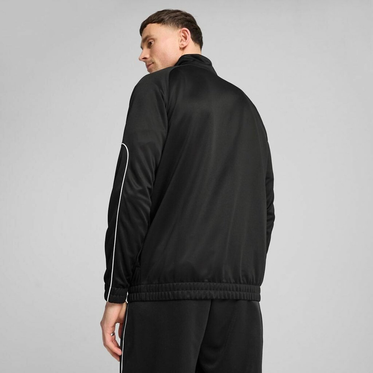 Giacca con zip in poliestere Puma Sport nero , PUMA