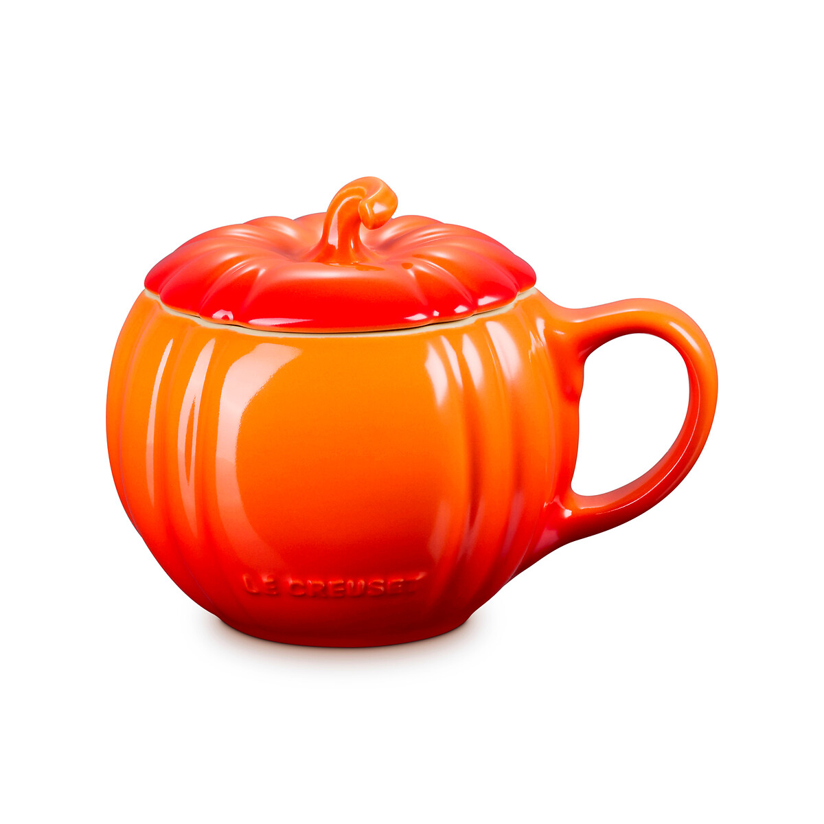 Mug citrouille 400ml volcanique, LE CREUSET