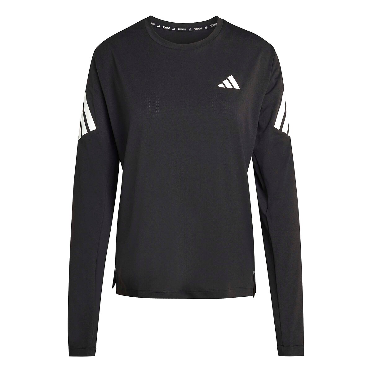 T-shirt da corsa a maniche lunghe Adi365 nero , adidas Performance