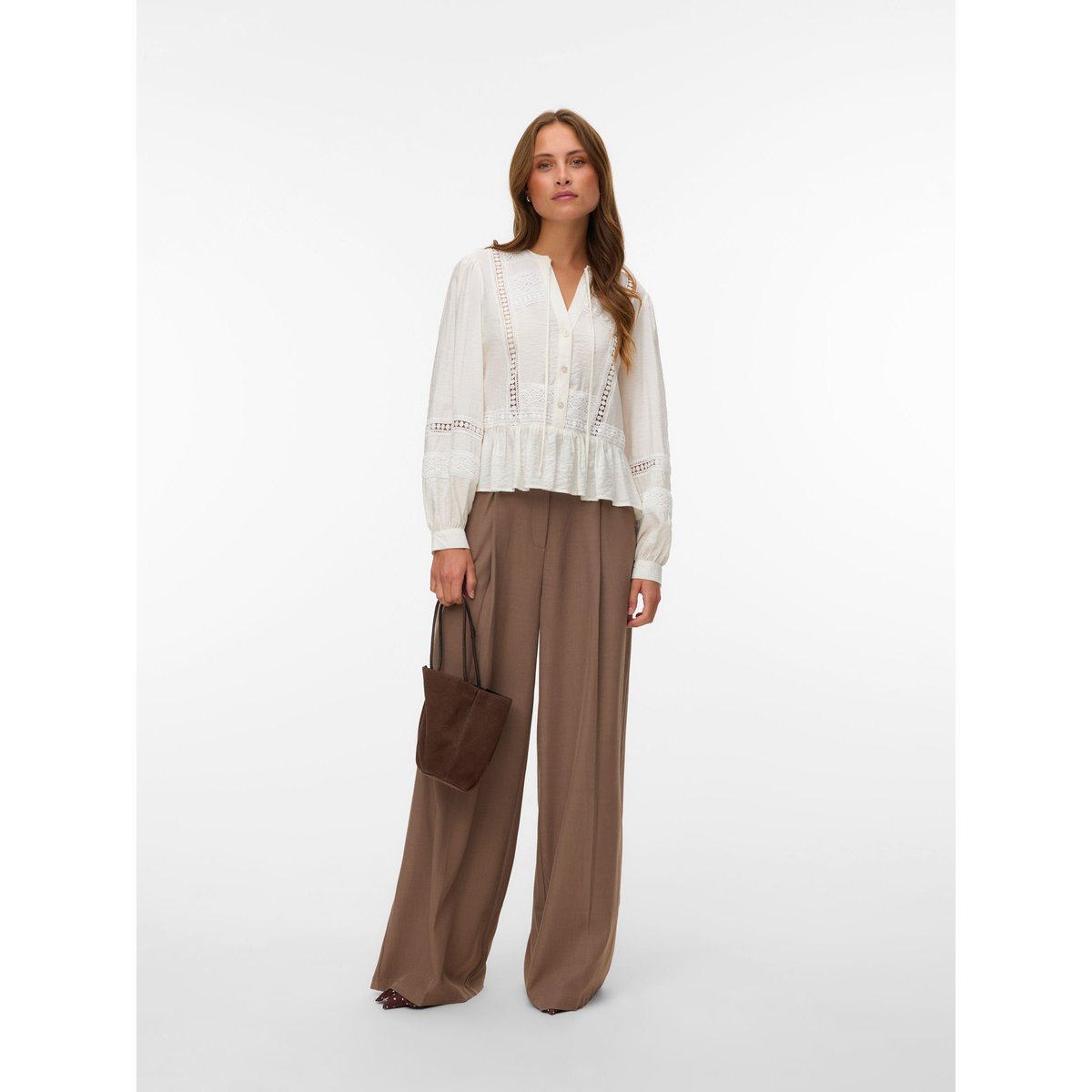 Top snow white, VERO MODA