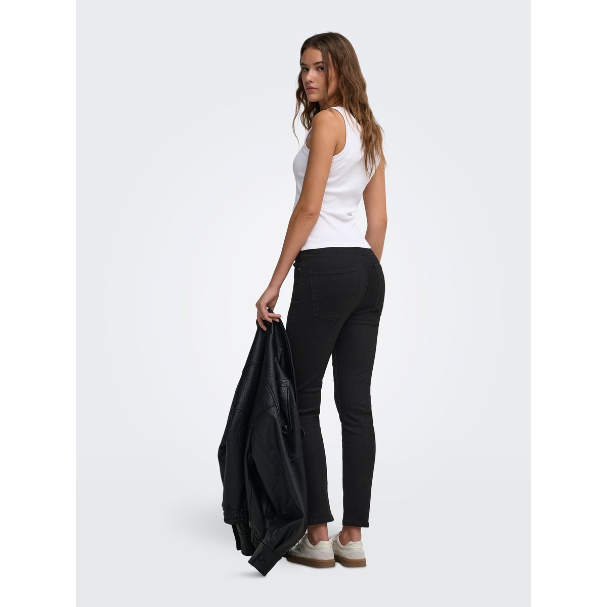 Jean Slim black denim, ONLY