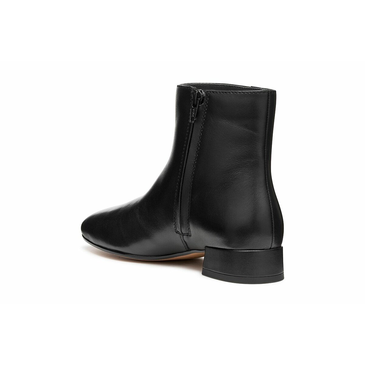 Dhyalma Breathable Ankle Boots in Leather black, GEOX