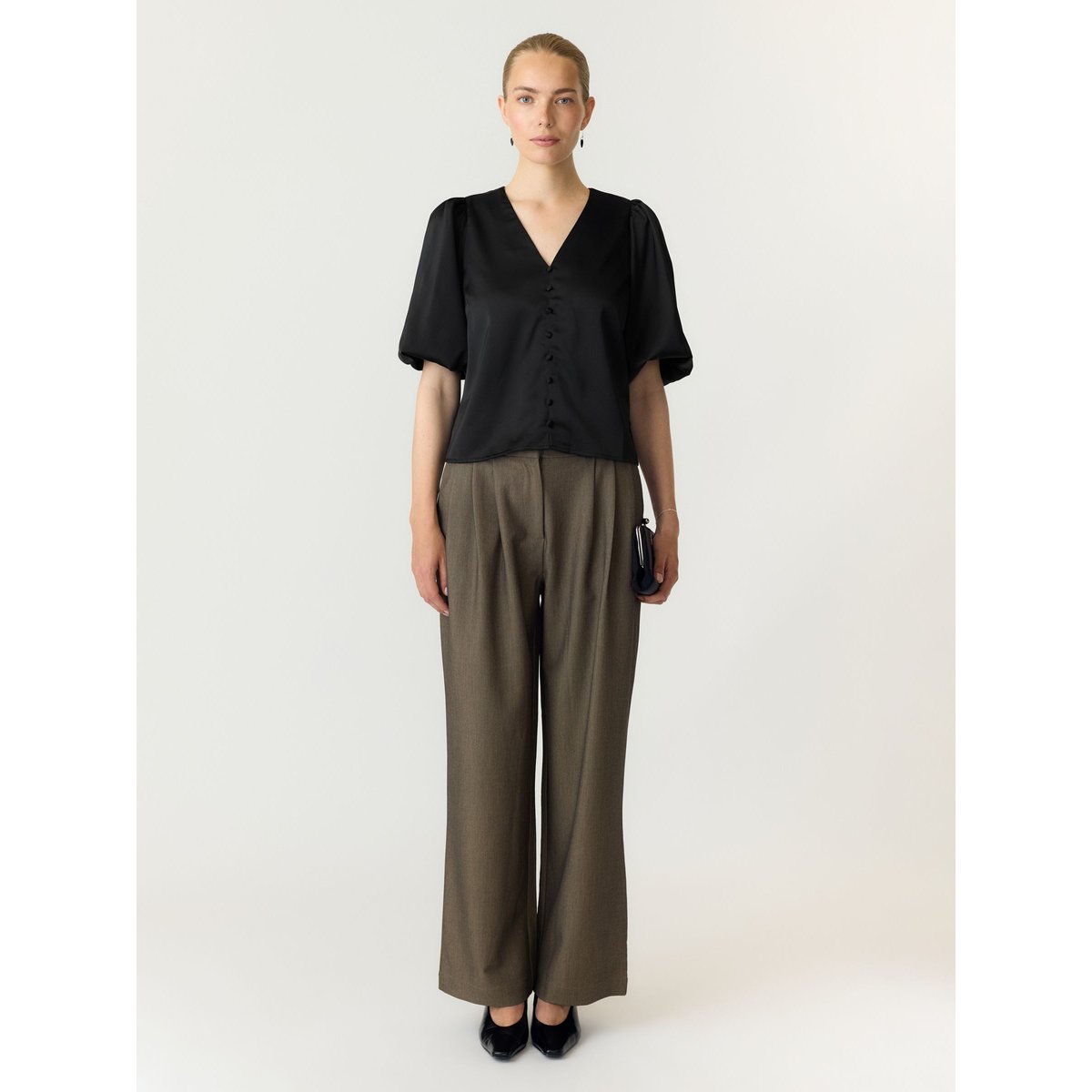 Top noir - black1, YAS