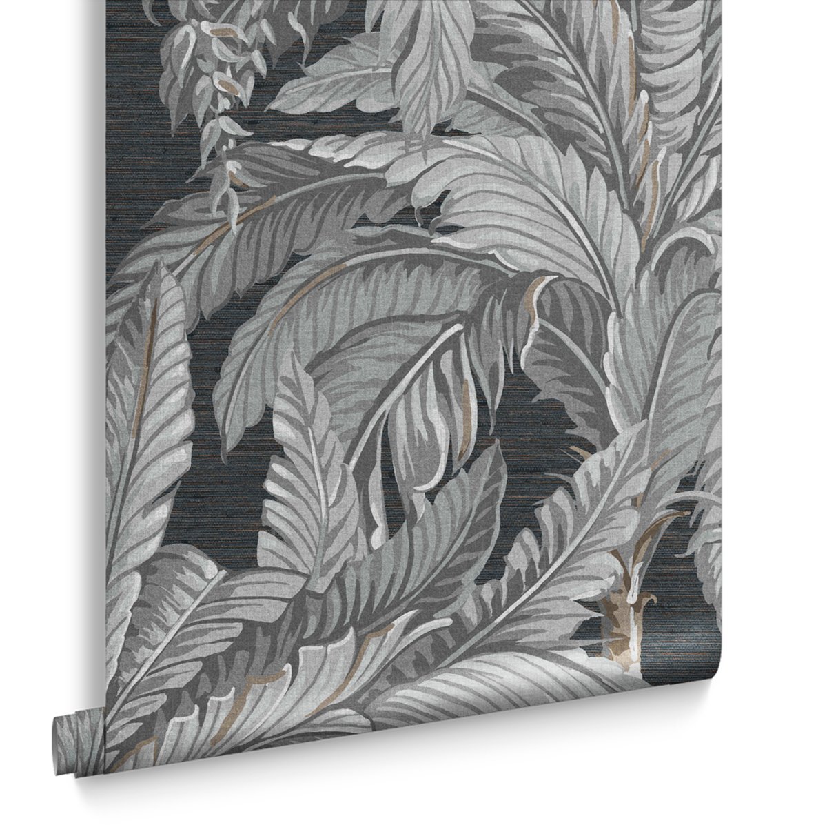 Papier peint Palmier Daintree gris, GRAHAM ET BROWN