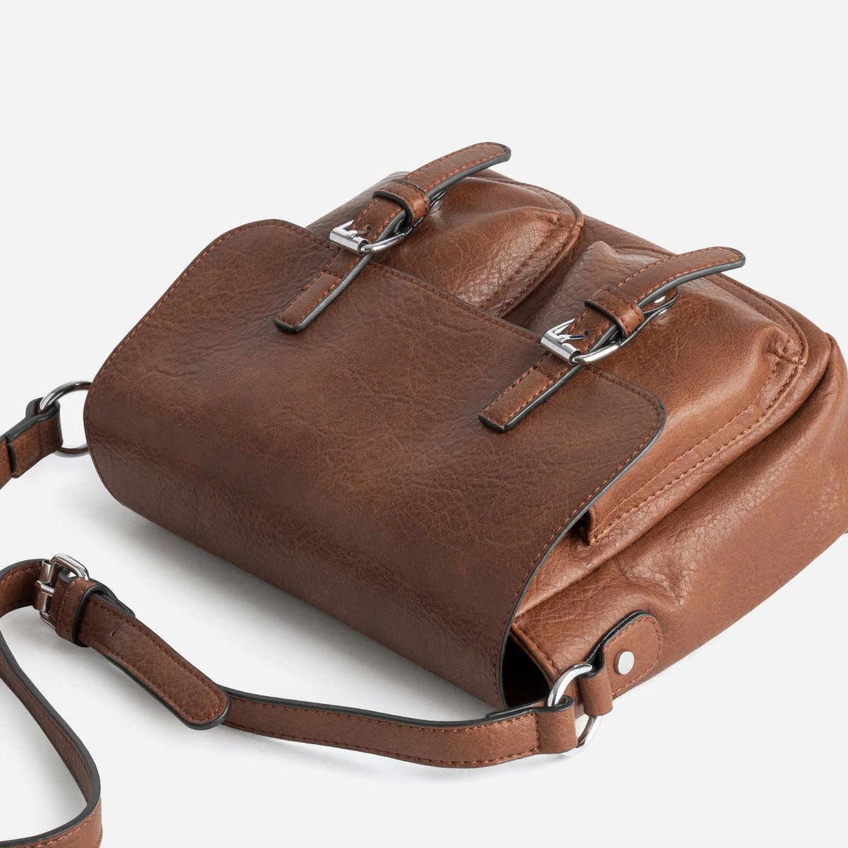 Sac Bandoulière BORAS camel, ERAM