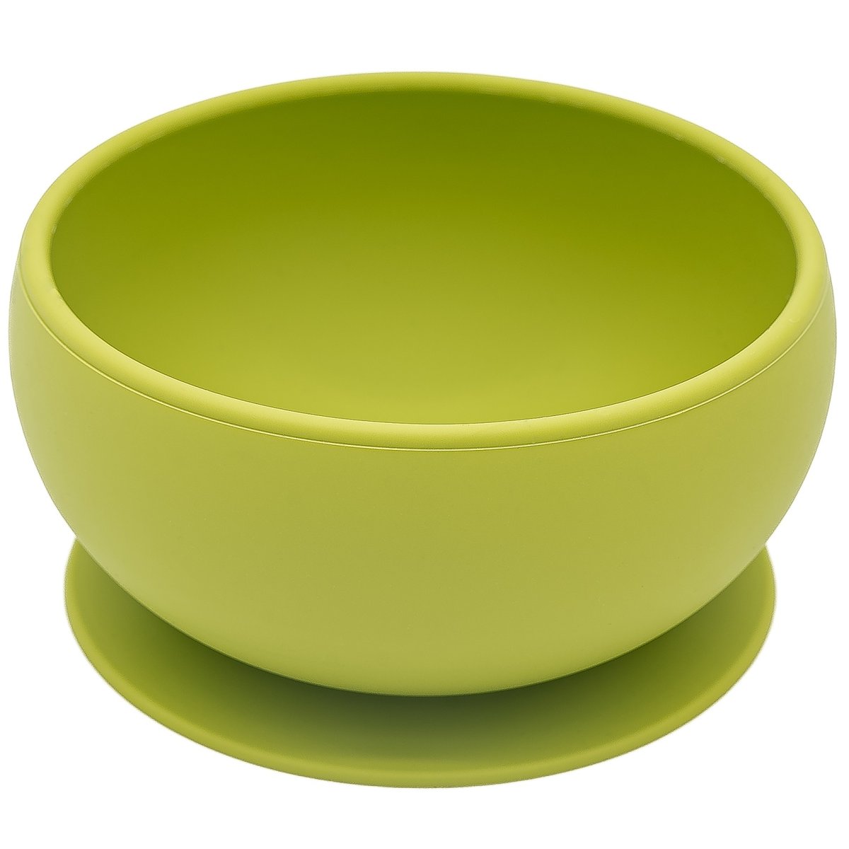 Bol en silicone avec ventouse ANIMAUX vert, SASSI