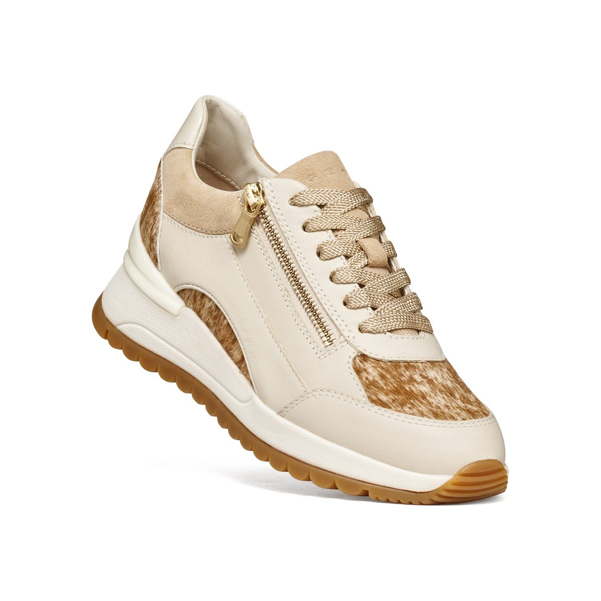 Baskets  D DESYA blanc cassé, GEOX