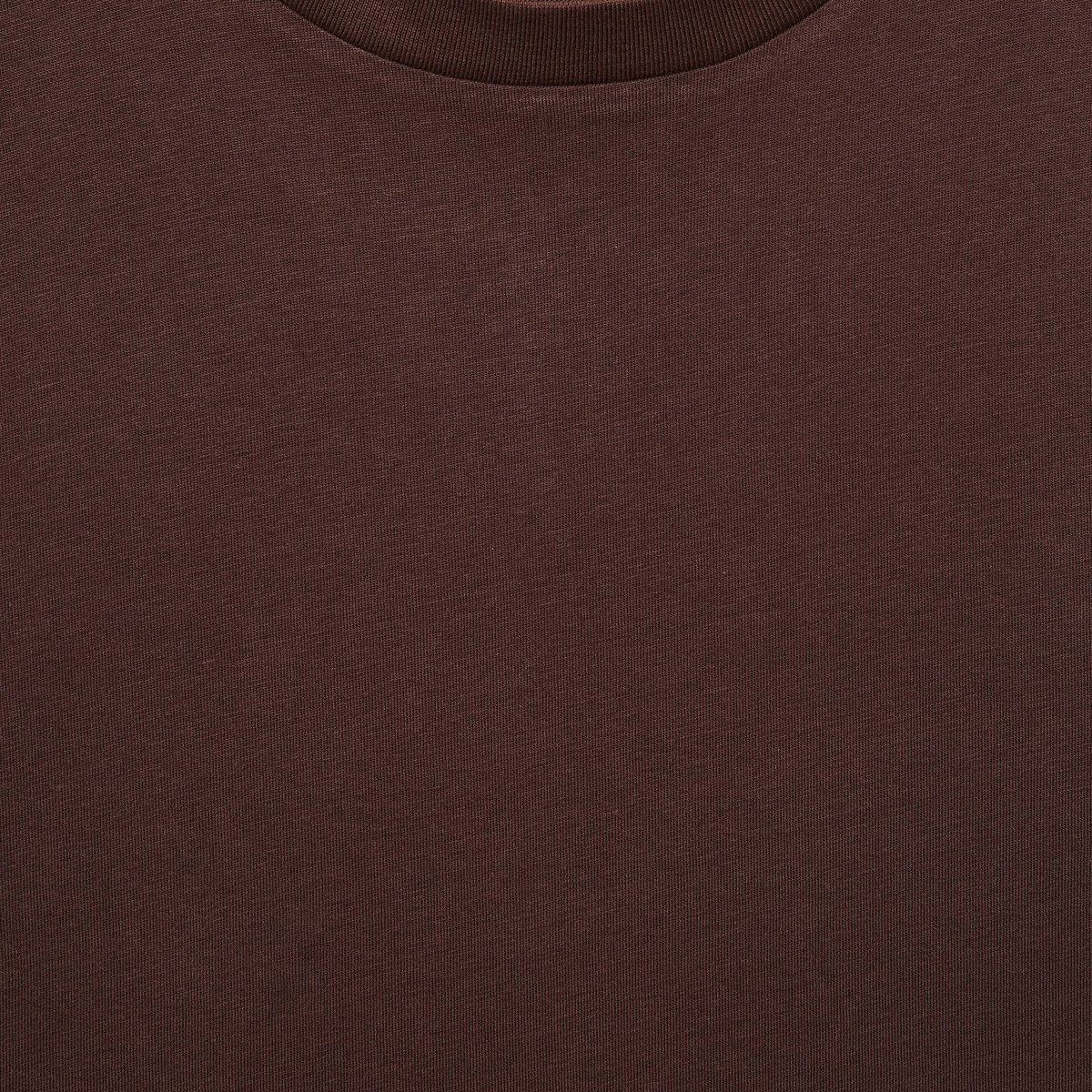 T-Shirt manches longues uni en coton BIO GOTS arbre, MONOPRIX