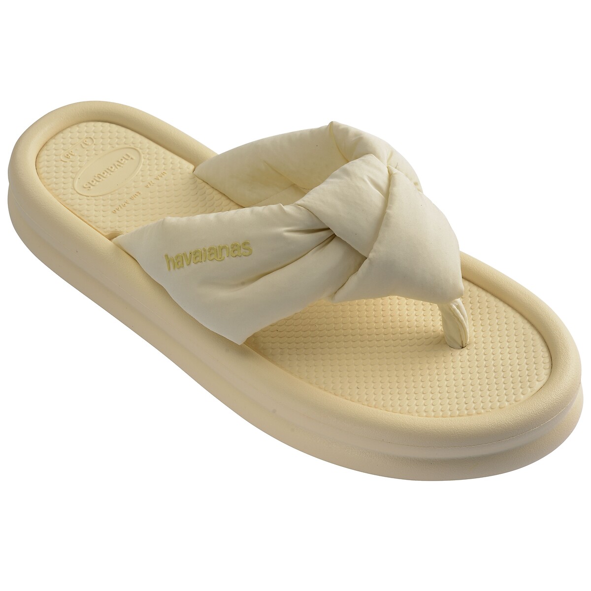 Tongs OVER PUFFED UP beige, HAVAIANAS