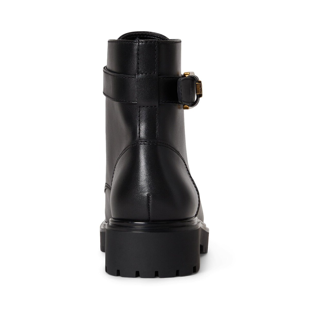 Bottines à lacets en cuir, ALLYSON noir, LAUREN RALPH LAUREN