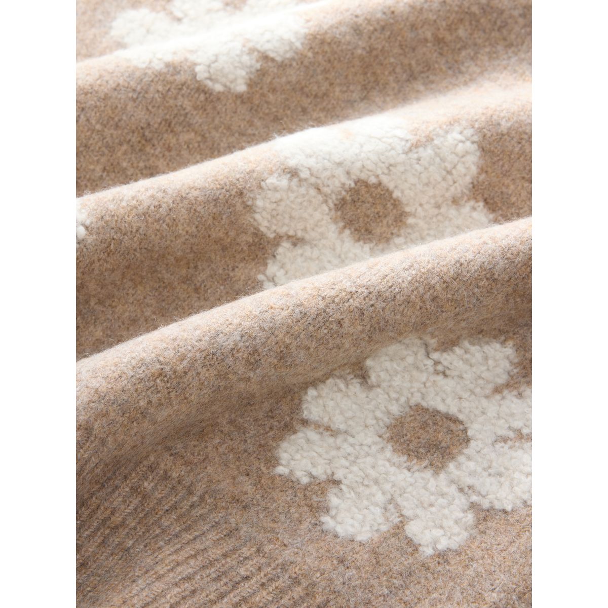 Cardigan zippé marguerite neutre, NEXT