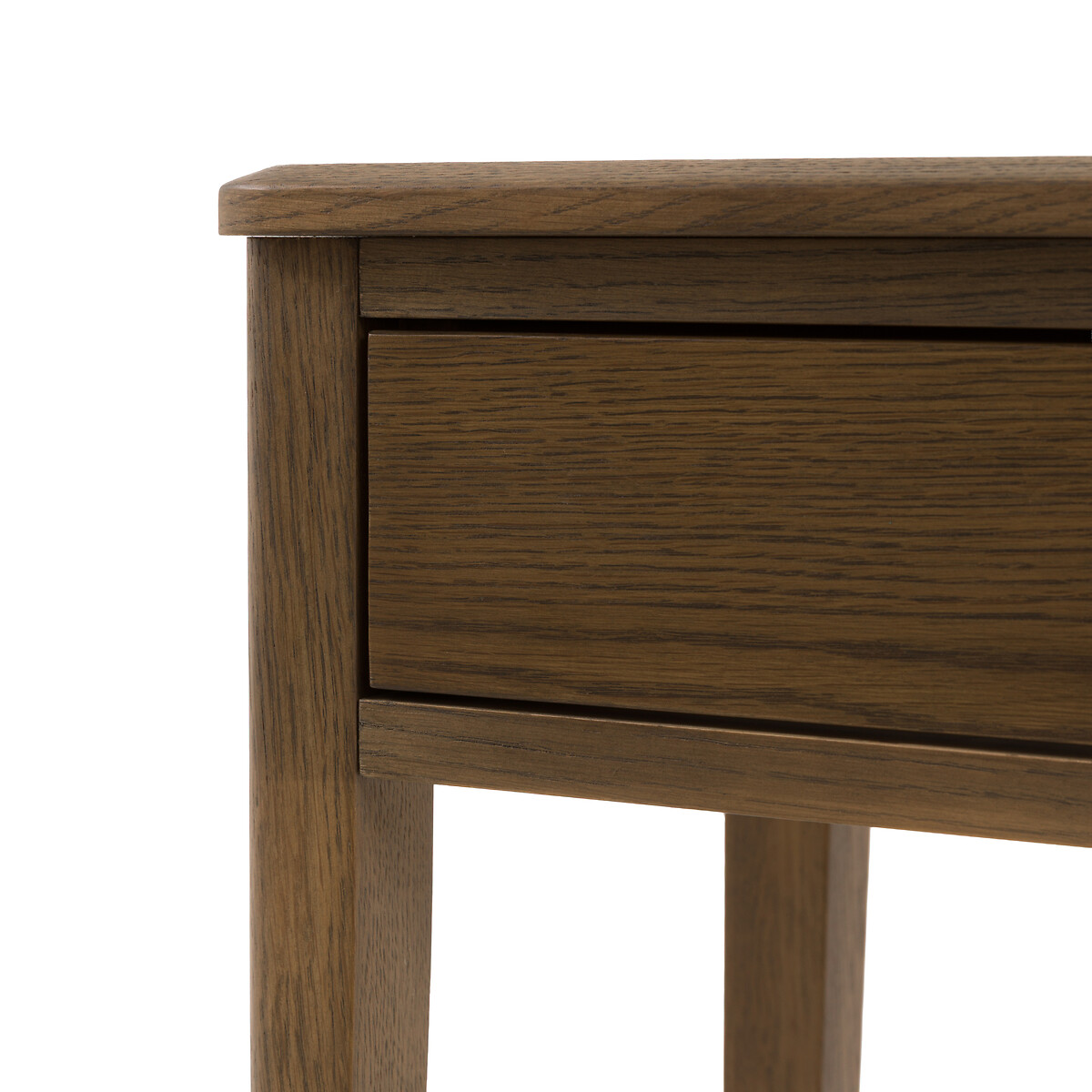Buttermere Wooden 2 Drawer Console Table dark wood, SO'HOME